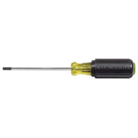 Klein Tools T15 X 4'' X 8 5/16'' Yellow Chrome Plated Steel Round Shank Torx® Screwdriver With Cushion Grip Handle