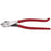 Klein Tools 13/16'' X 1 3/16'' X 9 3/16'' Tool Steel High Leverage Diagonal Cutting Plier With Red Plastic Dipped Handle
