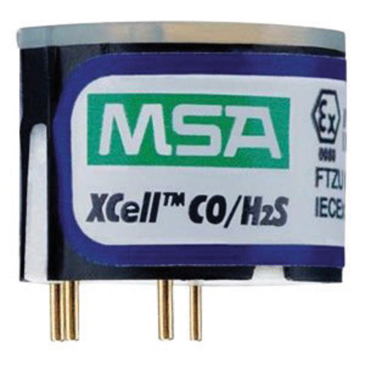 MSA Replacement Duo-Tox (Hydrogen Sulphide And Carbon Monoxide) Sensor With Alarms @ 10/1700 PPM For Use With ALTAIR¬Æ 4X/5X Multi-Gas Detector