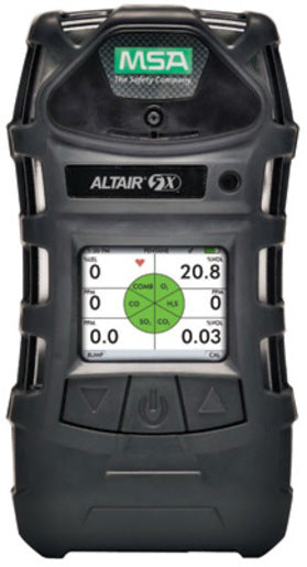 MSA ALTAIR¬Æ 5X Portable Combustible Gas, Carbon Monoxide, Hydrogen Sulphide And Oxygen Monitor With Rechargeable Battery, Color Display, Pump, Sampling Line And Probe