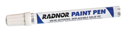 Radnor¬Æ FPWHMC White Valve Action Paint Pen (1 Per Card)