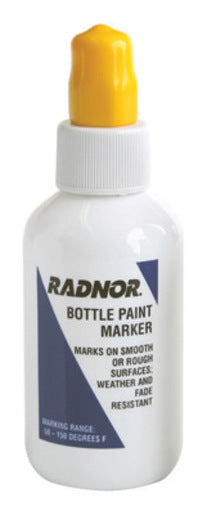 Radnor¬Æ Yellow Bottle Ball Point Paint Marker