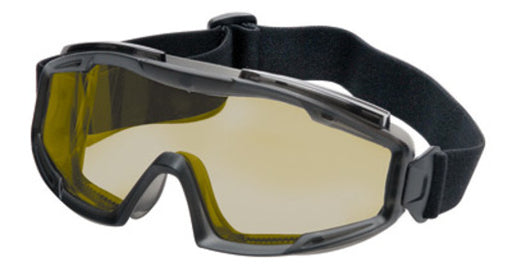 Radnor¬Æ Indirect Vent Splash Goggles With Gray Low Profile Frame And Amber Lens