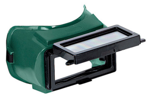 Radnor¬Æ Lift Front Welding Goggles With Green Soft Frame And Shade 5 Green 2" X 4" Lens