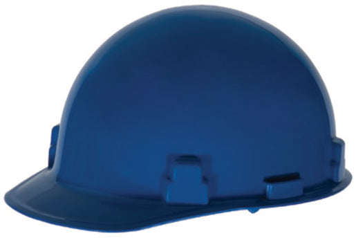 Radnor¬Æ Blue SmoothDome¬Æ Polyethylene Cap Style Hard Hat With Ratchet Suspension