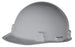 Radnor® Gray SmoothDome® Polyethylene Cap Style Standard Hard Hat With Suspension
