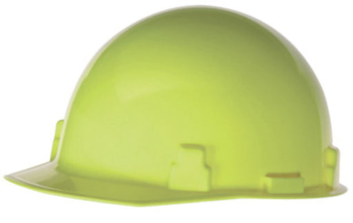Radnor¬Æ Hi-Viz Yellow SmoothDome¬Æ Polyethylene Cap Style Standard Hard Hat With Suspension