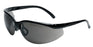 Radnor¬Æ Motion Series Safety Glasses With Black Frame, Gray Polycarbonate Scratch Resistant Lens And Adjustable Temples