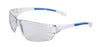 Radnor¬Æ Cobalt Classic Series Safety Glasses With Clear Frame, Clear Lens And Flexible Cushioned Temples