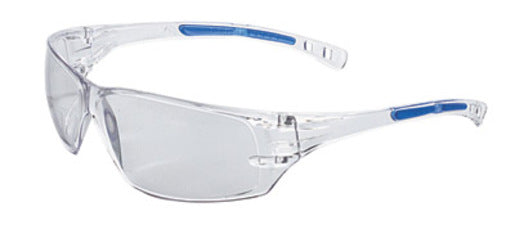 Radnor¬Æ Cobalt Classic Series Safety Glasses With Clear Frame, Clear Anti-Fog Lens And Flexible Cushioned Temples