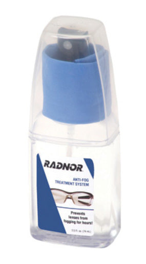 Radnor¬Æ 2.5 Ounce Pump Bottle Anti-Fog Treatement System With Buffing Cloth