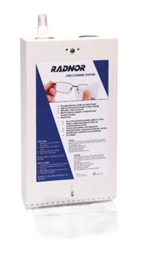 Radnor¬Æ 9" X 3 1/4" X 17 1/2" Refillable Metal Lens Cleaning Station (Empty - Product Sold Seperately) (1 Per Case)