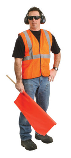 Radnor¬Æ Small | Medium | Small/Medium Orange Polyester/Mesh Economy Vest