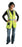 Radnor¬Æ X-Large Yellow Lightweight Polyester Class 2 Break-Away Vest With Front Hook And Loop Closure, 2" 3M‚Ñ¢ Scotchlite‚Ñ¢ Reflective Tape Striping And 2 Pockets