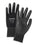 Radnor¬Æ Small Black Economy Polyurethane Palm Coated Gloves With Seamless 13 Gauge Nylon Knit Liner