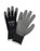 Radnor¬Æ 2X 15 Gauge Gray Premium Polyurethane Palm Coated Work Gloves With Black Nylon Liner
