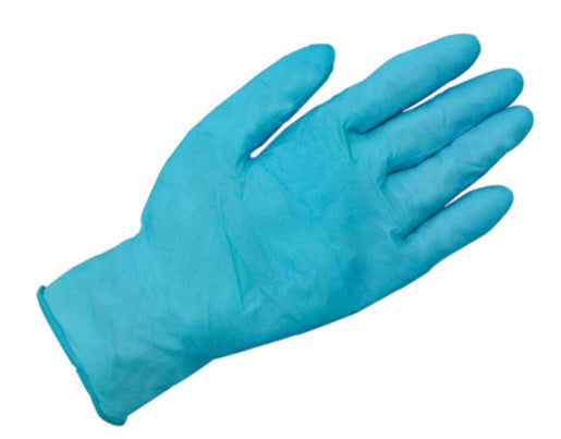 Radnor¬Æ Small Blue 9 1/2" 5 mil Exam Grade Latex-Free Nitrile Ambidextrous Non-Sterile Powder-Free Disposable Gloves With Textured Finish (100 Gloves Per Box)