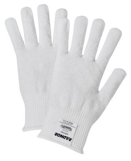 Radnor¬Æ White ThermaStat¬Æ Polyester Insulating Cold Weather Gloves With Knit Wrist