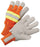 Radnor¬Æ Large Orange And Gray Pigskin And Polyester Thinsulate¬Æ Lined Cold Weather Gloves With Wing Thumb And Knit Wrist