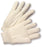 Radnor¬Æ Men's White 8 Ounce 100% Cotton Canvas Gloves With Knitwrist