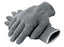 Radnor¬Æ Ladies Gray Medium Weight Polyester/Cotton Ambidextrous String Gloves With Knit Wrist