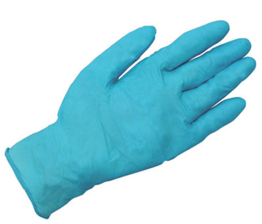 Radnor¬Æ Small Blue 9 1/2" 6 mil Industrial/Food Grade Latex-Free Nitrile Ambidextrous Non-Sterile Powdered Disposable Gloves With Textured Finish (100 Gloves Per Box)