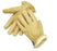 Radnor¬Æ Large Tan Pigskin Thinsulate¬Æ Lined Cold Weather Gloves With Keystone Thumb, Slip On Cuffs, Color Coded Hem And Shirred Elastic Wrist