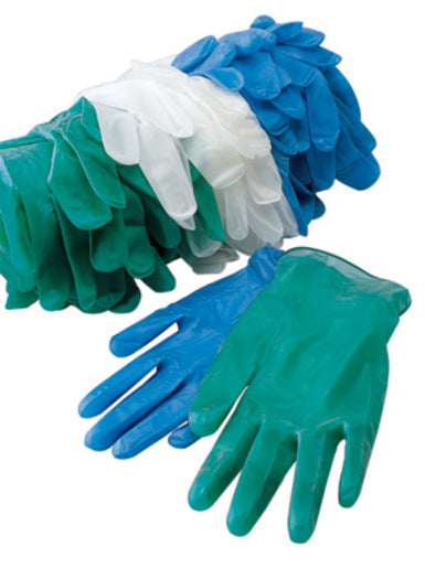 Radnor¬Æ Small Blue 4.5 mil Vinyl Lightly Powdered Disposable Gloves (100 Gloves Per Box)