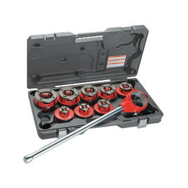 Ridgid® Model 00-R 1/2" - 1" Exposed Ratchet Threader Set (Include Die Heads, Ratchet Assembly, Ratchet Handle And Alloy Dies)