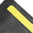 Superior Manufacturing Notrax¬Æ 3' X 75' Black And Yellow 1" Thick Rubber Dura Trax‚Ñ¢ Grande‚Ñ¢ Dry Area Safety/Anti-Fatigue Floor Mat