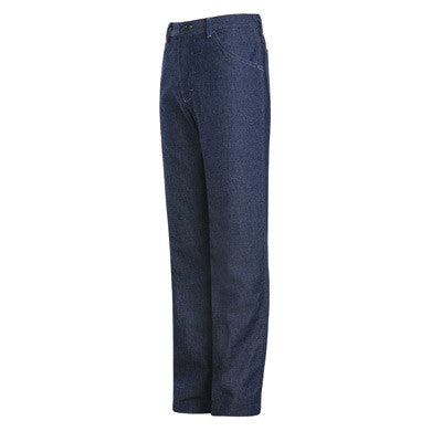 VF Imagewear¨ Bulwark¨ 36" X 30" Blue 14.75 Ounce Excel FR¨ Cotton Denim Men's Flame Resistant Jeans With Button Closure And 5 Pockets