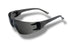 Radnor¬Æ Classic Series Safety Glasses With Gray Frame And Gray Polycarbonate Anti-Scratch Lens