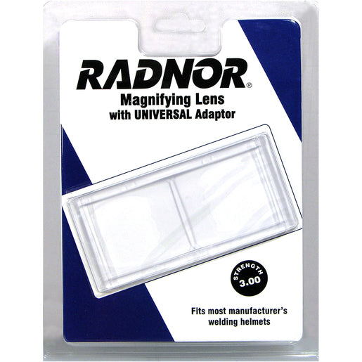 Radnor¬Æ 2" X 4 1/4" 3 Diopter Polycarbonate Magnifying Lens With Universal Adapter