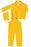 MCR Safety¬Æ Yellow Classic .35 mm Polyester And PVC 3-Piece Rain Suit With Detachable Hood And Bib Pants