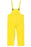 MCR Safety¬Æ Yellow Wizard .28 mm Nylon And PVC Bib Pants With Take Up Snaps On Ankles