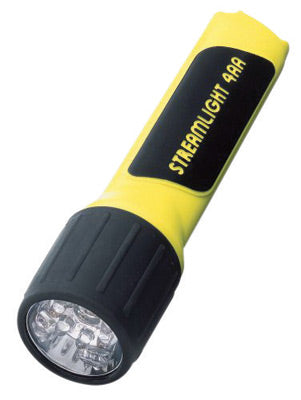 Streamlight¬Æ Yellow ProPolymer¬Æ Lux Division 2 Flashlight (4 AA Alkaline Batteries Included)