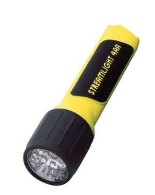 Streamlight¬Æ Yellow ProPolymer¬Æ Lux Division 1 Flashlight (4 AA Alkaline Batteries Included)