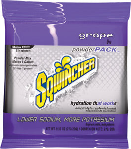 Sqwincher¬Æ 9.53 Ounce Powder Pack‚Ñ¢ Instant Powder Concentrate Packet Grape Electrolyte Drink - Yields 1 Gallon (20 Single Serving Packets Per Box)