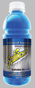 Sqwincher¬Æ 20 Ounce Liquid - Ready To Drink Mixed Berry Electrolyte Drink (24 Each Per Case)