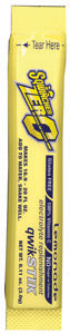 Sqwincher¬Æ .11 Ounce Qwik Stik‚Ñ¢ ZERO Instant Powder Concentrate Stick Lemonade Electrolyte Drink - Yields 20 Ounces (50 Each Per Package)