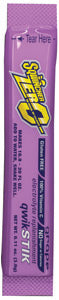 Sqwincher¬Æ .11 Ounce Qwik Stik‚Ñ¢ ZERO Instant Powder Concentrate Stick Grape Electrolyte Drink - Yields 20 Ounces (50 Each Per Package)