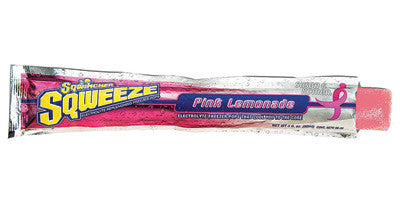Sqwincher¨ 3 Ounce Pink Lemonade Freezer Pop - Yields 3 Ounces (150 Each Per Box)