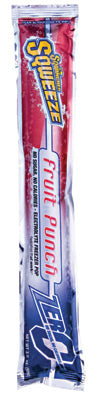 Sqwincher¬Æ 3 Ounce Sqweeze ZERO Sugar Free Freeze Pop | Freeze Pop Fruit Punch Electrolyte Freezer Pop (10 Per Bag, 15 Bags Per Box)