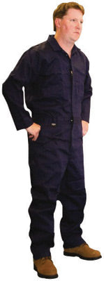 Stanco Safety Products‚Ñ¢ Size 2X Navy Blue Indura¬Æ Arc Rated Flame Resistant Coveralls With Front Zipper Closure