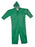 Tingley 3X Green SafetyFlex¨ 17 mil PVC And Polyester Coveralls With Hook And Loop Closure And Hood