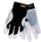Tillmanª 2X Black And White TrueFitª Full Finger Top Grain Goatskin And Spandex¨ Premium Mechanics Gloves With Elastic Cuff, Double Leather Palm, Reinforced Thumb And Smooth Surface Fingers