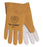 Tillmanª Medium Bourbon Brown Top Grain Kidskin Standard Grade TIG Welders Gloves With Straight Thumb, 2" Cuff And Kevlar¨ Lock Stitching