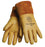 Tillmanª Medium Gold Top Grain Pigskin Unlined Premium Grade MIG Welders Gloves With Straight Thumb, 4" Cuff And Kevlar¨ Lock Stitching