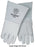 Tillman™ Small 14" Pearl Gray Top Grain Elkskin Cotton Foam Welders' Gloves With Stiff Cowhide Thumb, Straight Cuff, Welted Fingers, Kevlar® Stitching And Pull Tab (Carded)