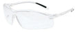 Uvex By Honeywell Sperian A700 Slim Safety Glasses With Clear Frame And Clear Polycarbonate Anti-Scratch Lens